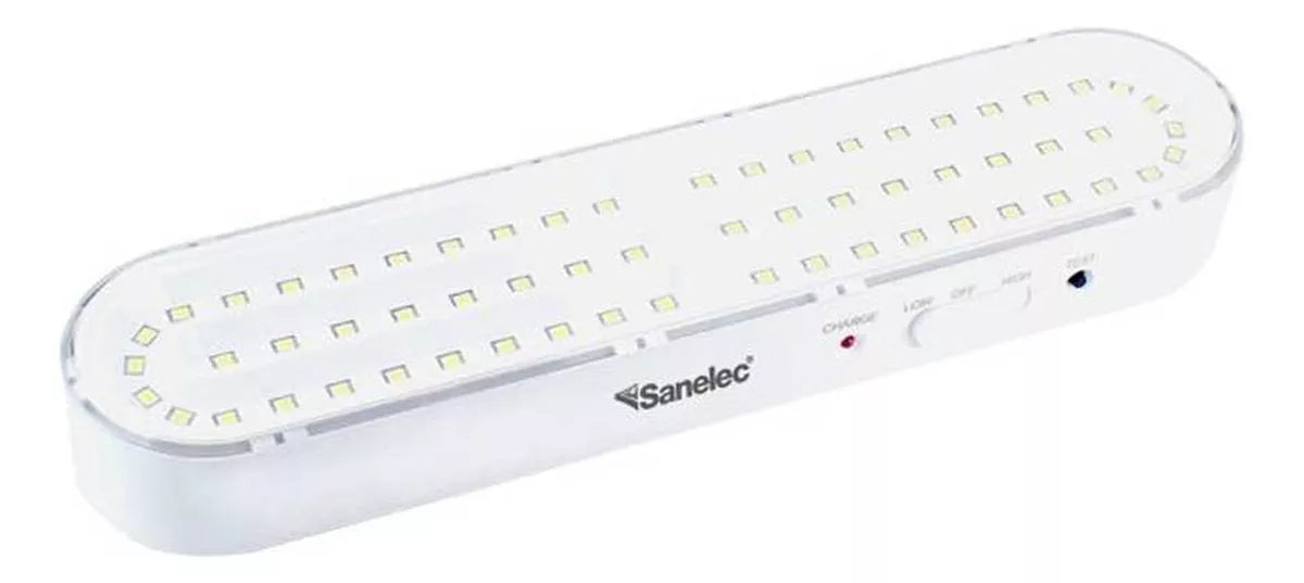 Lampara Led Emergencia Recargable Sanelec 60 Leds 4.5hr 2203