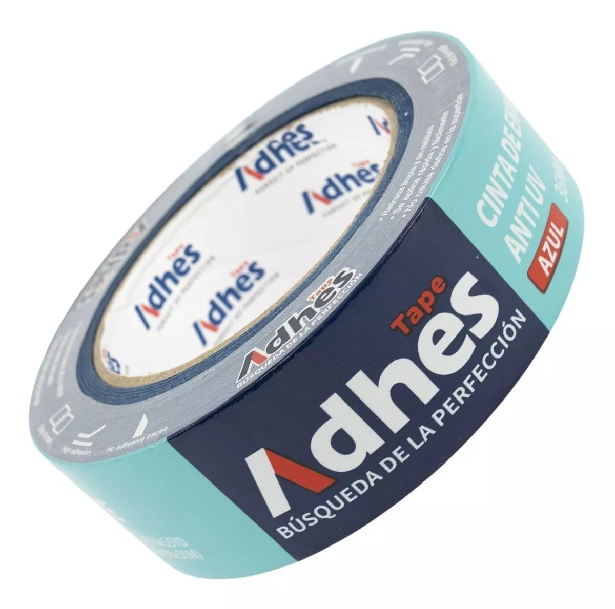 Cinta Enmascarar Azul Anti-uv Adhes 36mm X 50m Masking Tape