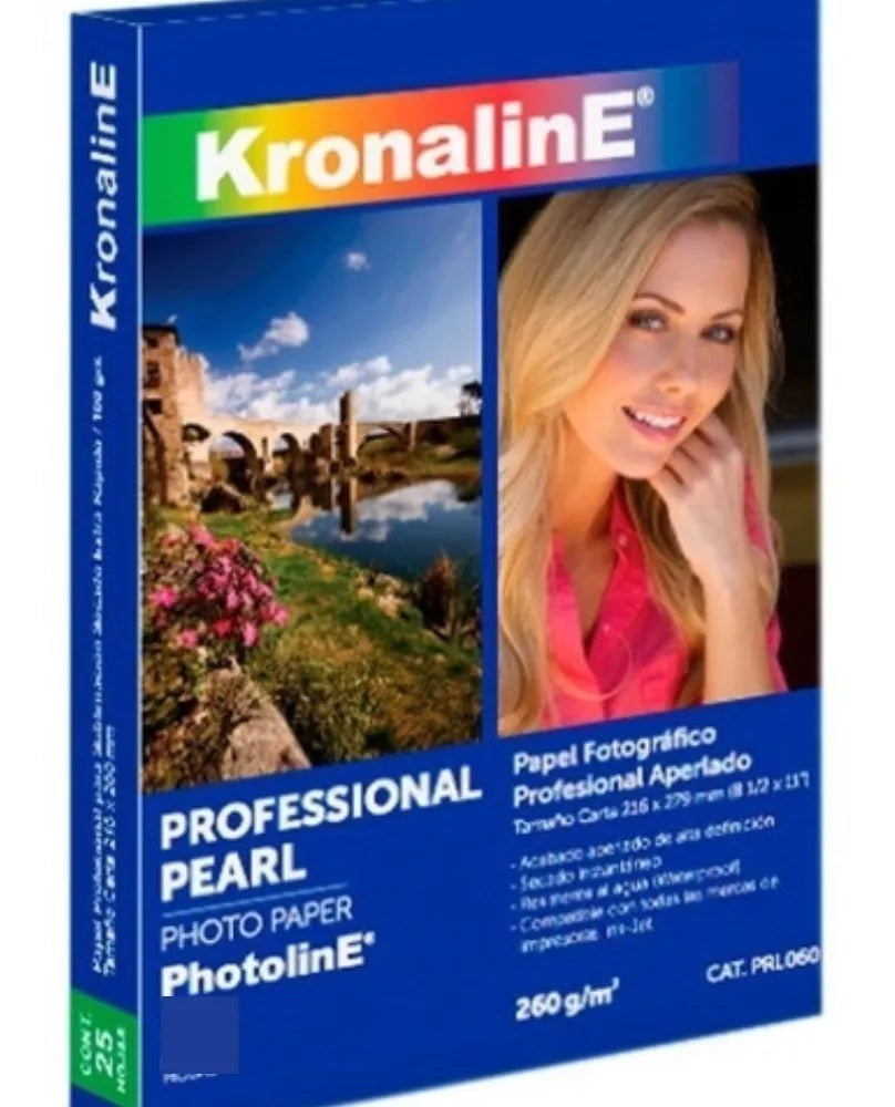 Papel Fotografico Brillante 500 Hojas 4x6 Kronaline Ph345-b