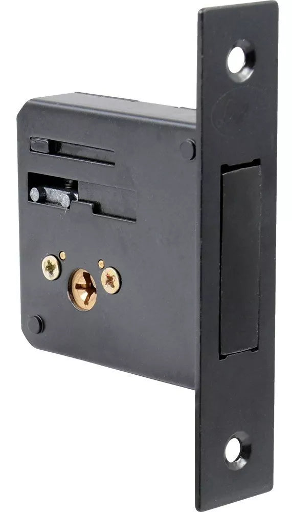 Cerrojo Embutir Auxiliar Lock Funcion Doble Llave Tetra