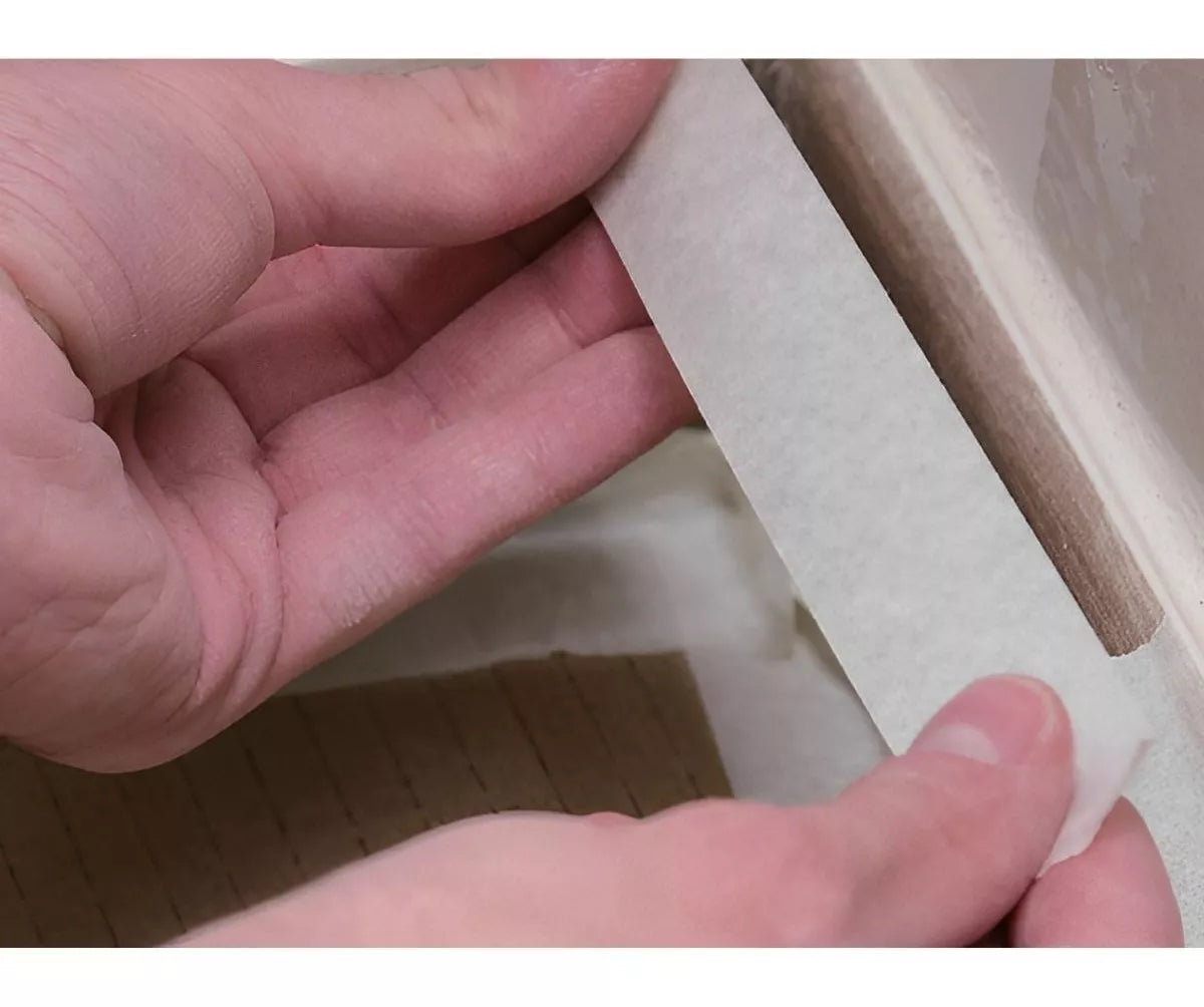 Cinta Enmascarar Adhes Masking Tape Beige 24mm X 50m