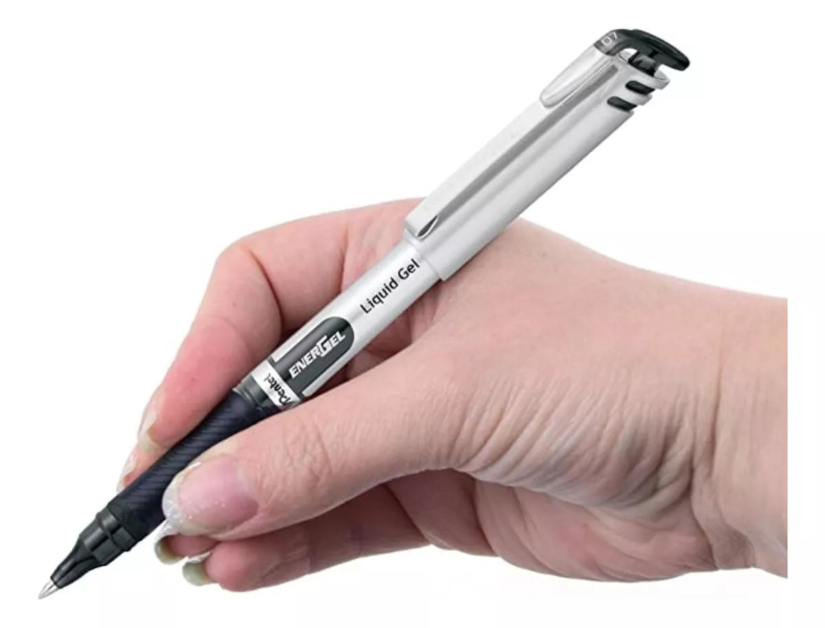 3 Bolígrafos Pentel Energel Tinta Gel Líquida 0.7 Mm Colores