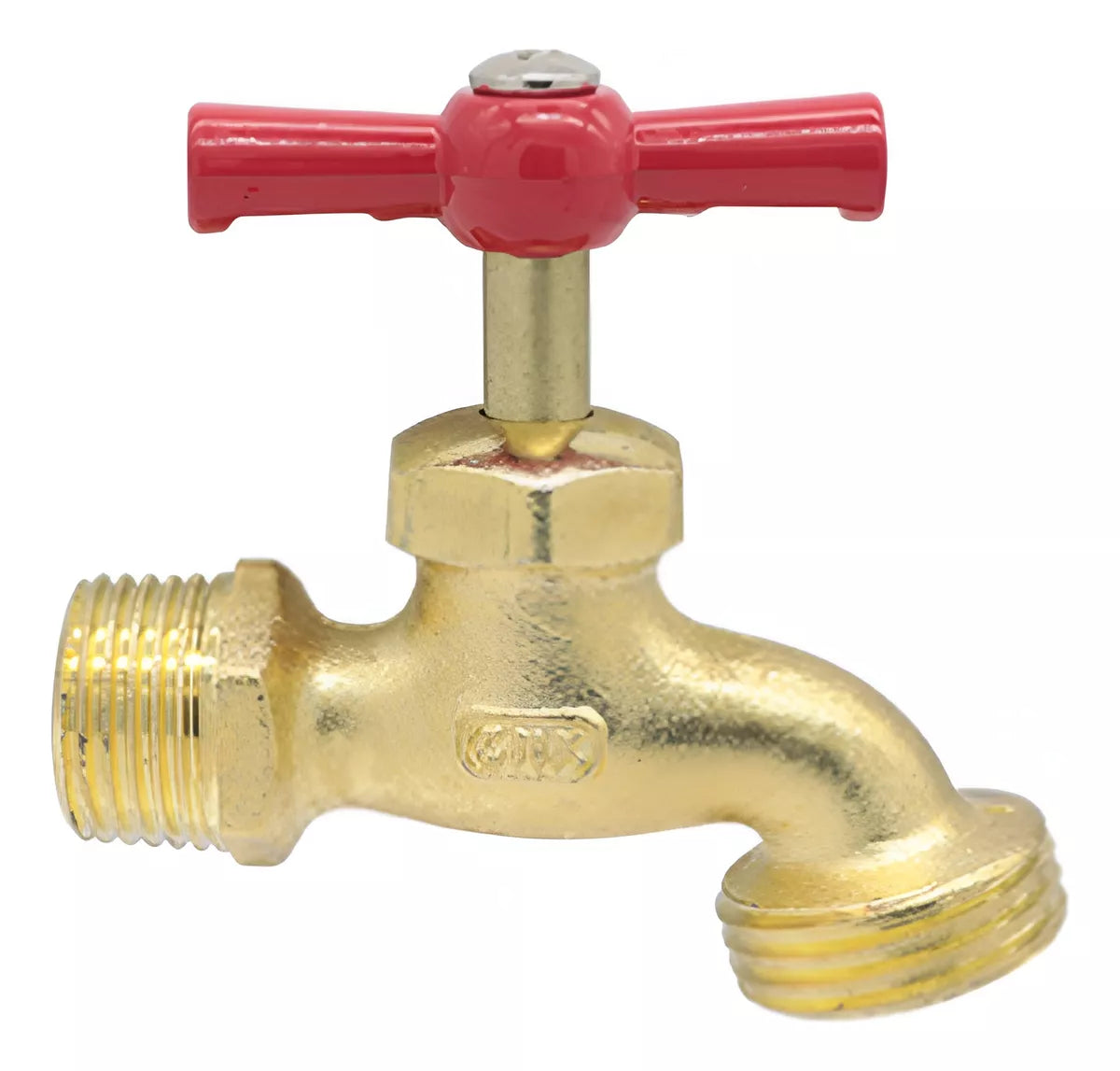 Llave Manguera Jardin Cnx Nariz 1/2'' Economica Zinc