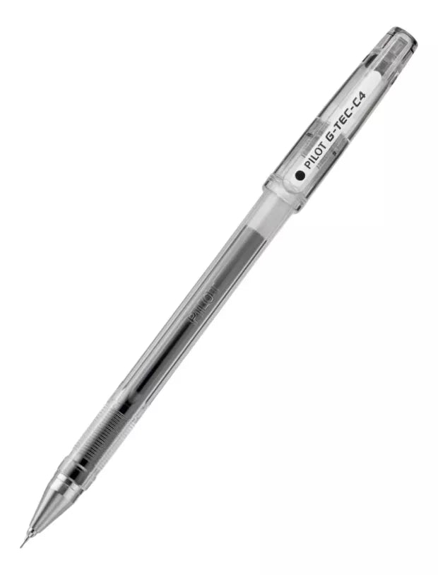 2 Boligrafos Gel Pilot G Tec 0.4mm Extra Fino Tinta Negra