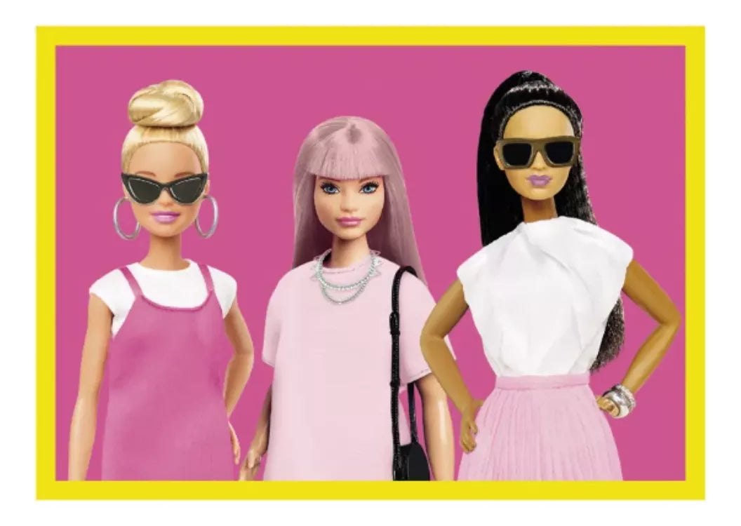 Álbum Pasta Blanda 4 Sobres Barbie Collection Panini