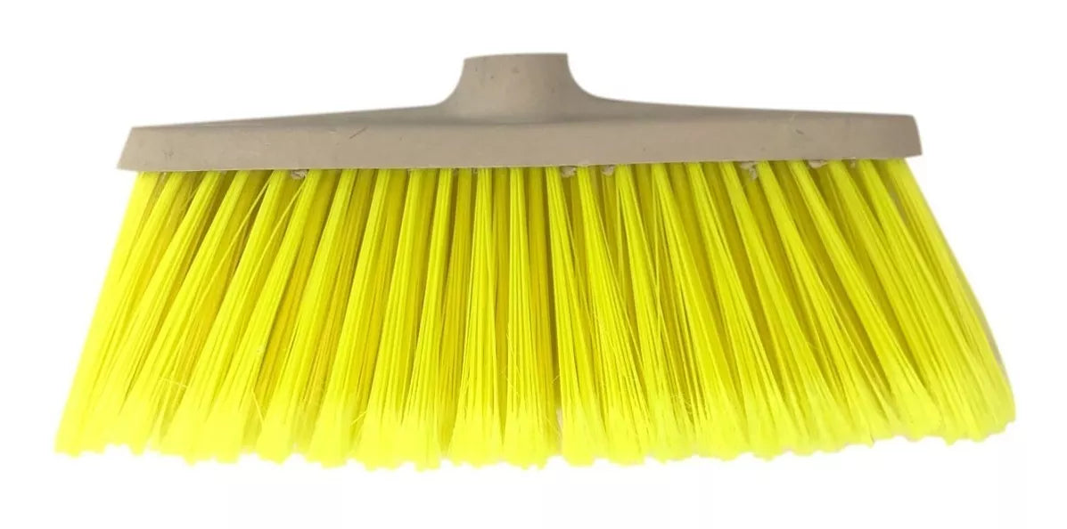 Cepillo Plástico Piso Varios Colores Tallar Barrer Escoba