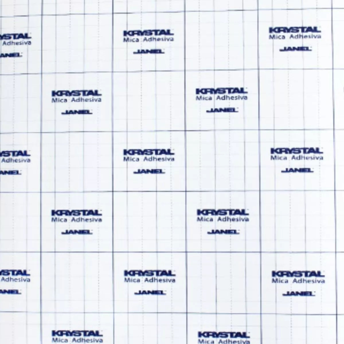 Mica Adhesiva Janel Krystal 50 Cm X 65 Cm 5 Pliegos