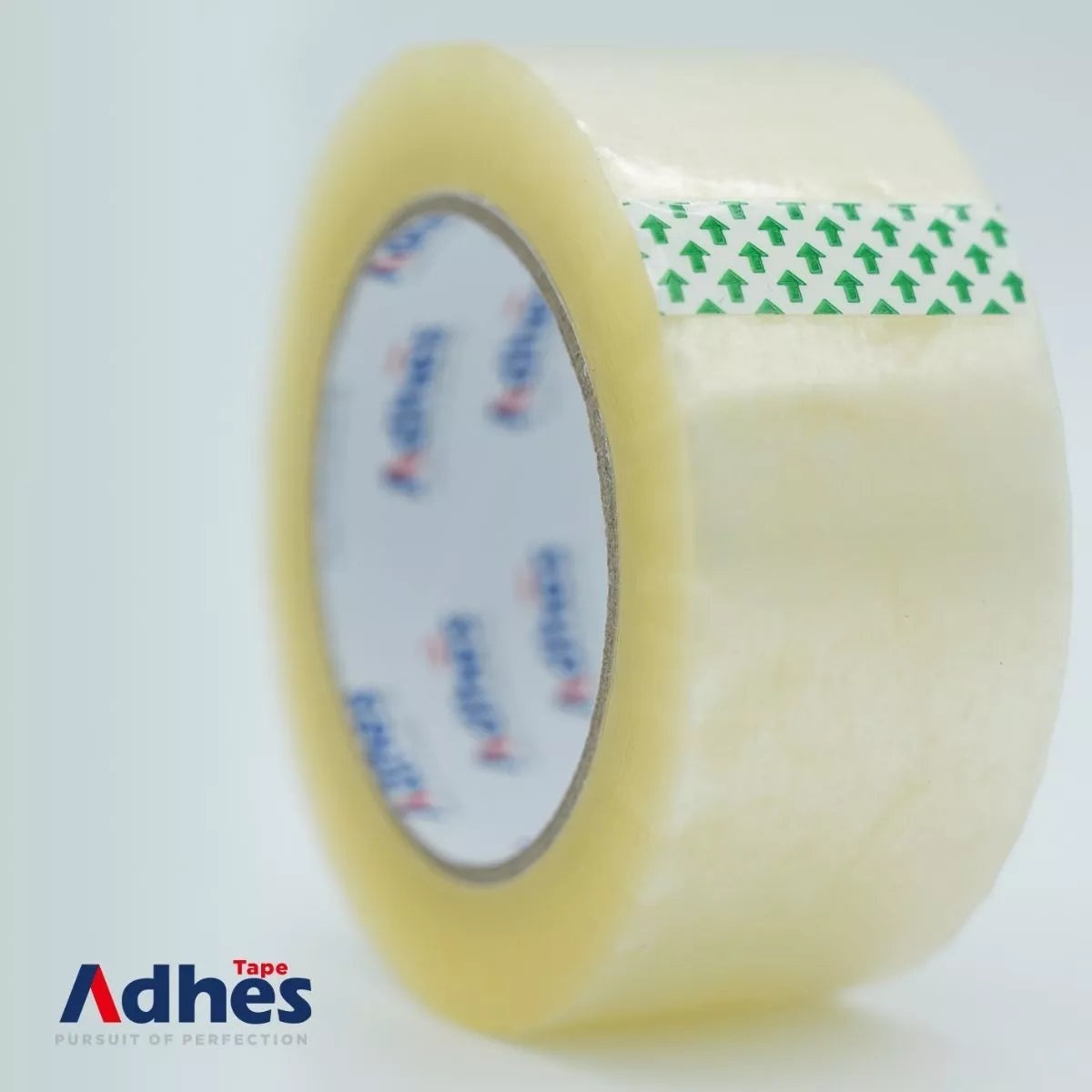 6 Cinta Empaque Transparente Canela Adhes Rollo 48mm X 150m