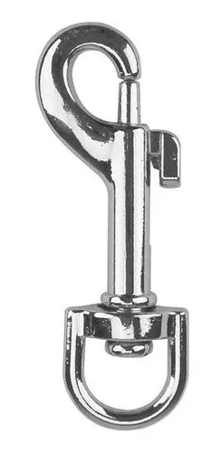 Bandola Zinc Santul Destorcedor Largo 76mm Acabado Niquelado