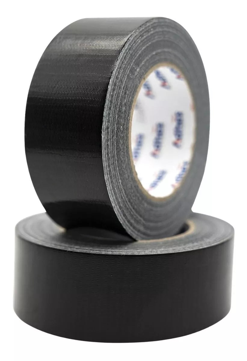 Cinta Adhesiva Americana Adhes Negra 50m Espesor 170