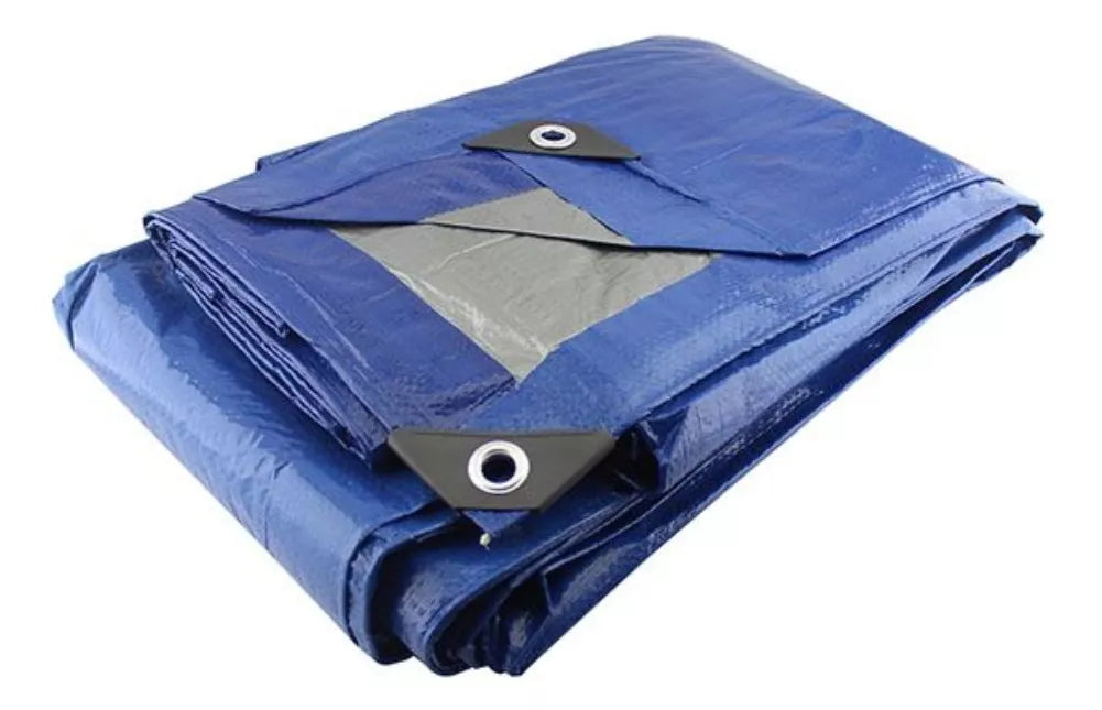 Lona Uso Ligero Reforzada Santul Polietileno 4x5m Azul