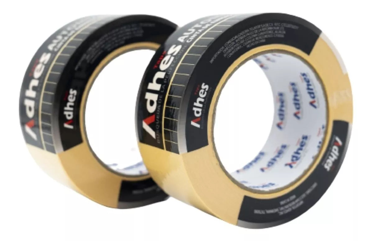 Masking Tape Uso Automotriz Amarillo Adhes 48mmx50m
