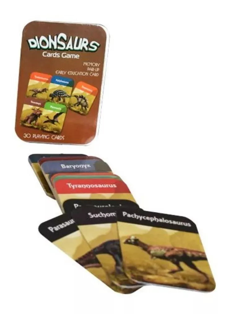 Cartas Animales Dinosaurios Diako Aprendizaje Didáctico