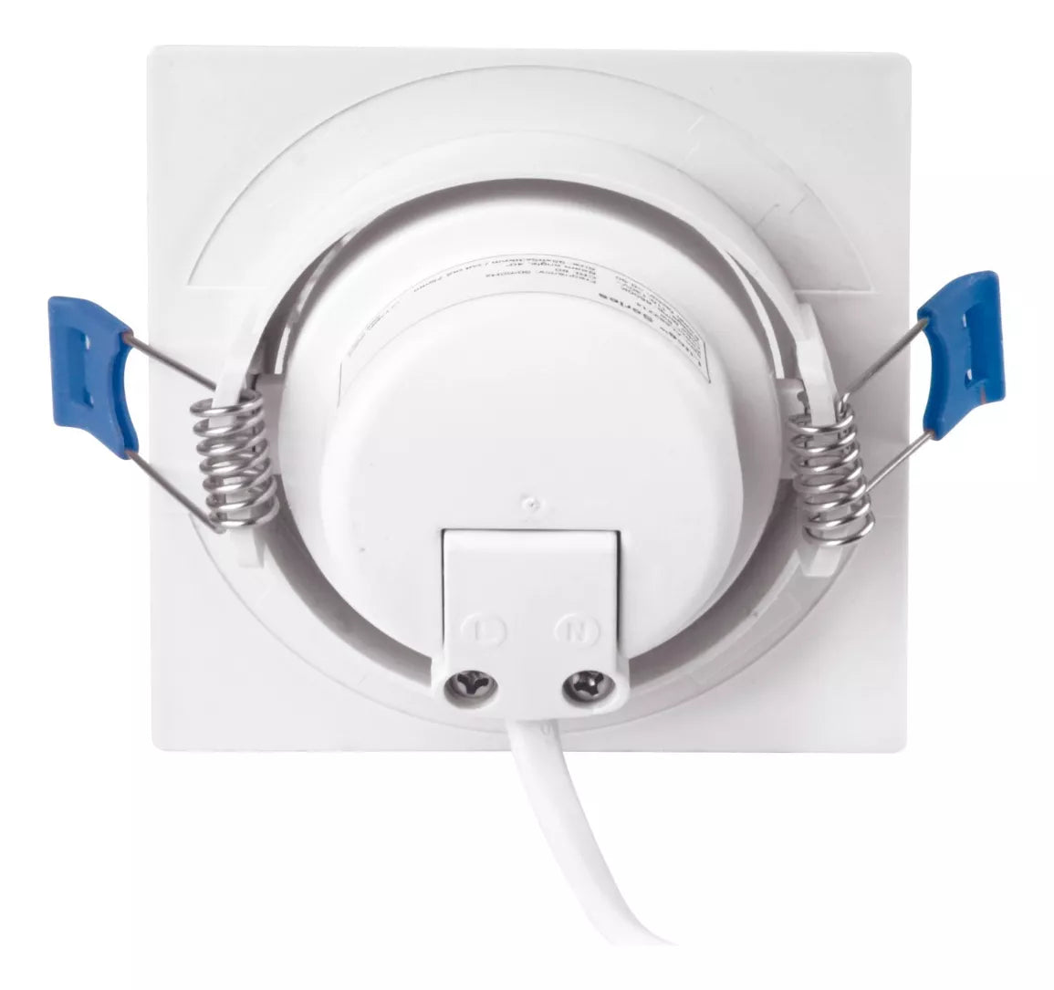 3pz Luminario Cuadrado Empotrable Aksi 3w Luz Blanca