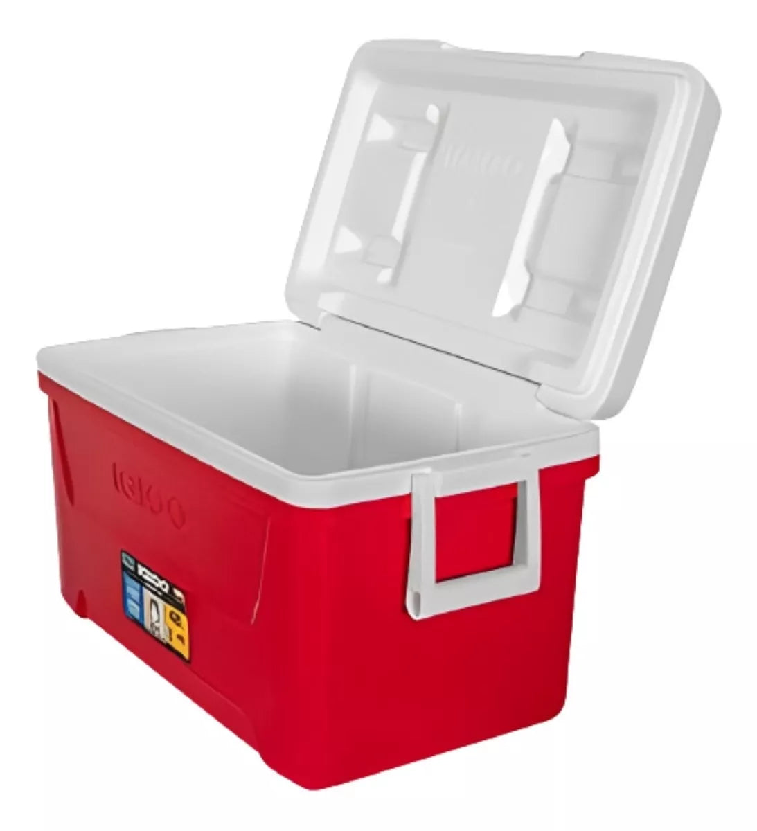 Hielera Laguna IGLOO 48qt 76 Latas 45.42 Litros Rojo