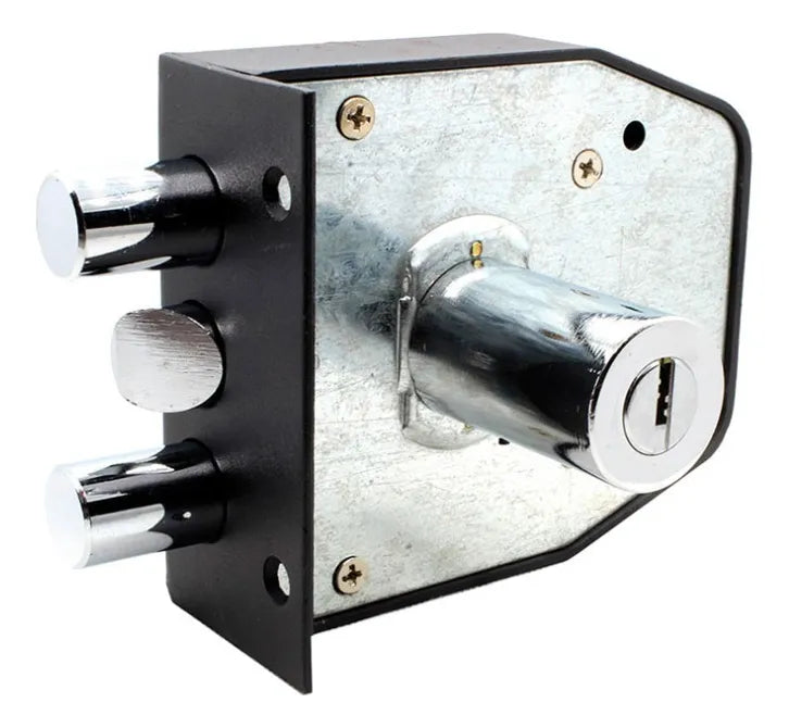 Cerradura Sobreponer Tover S1f-tr Future Texturada Negro Inv