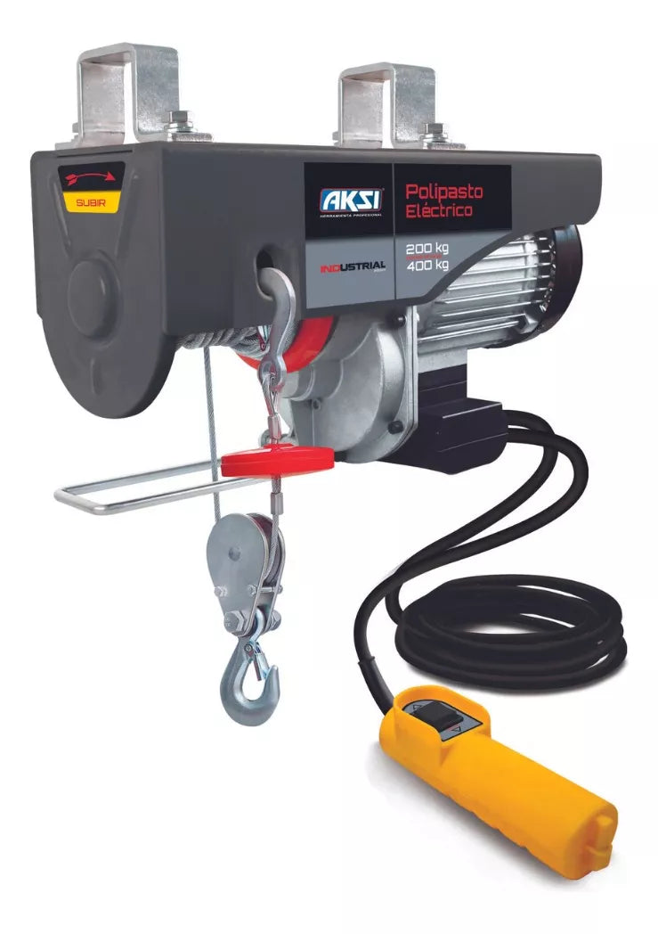 Polipasto Electrico Aksi Cap 300/600 Kgs Industrial
