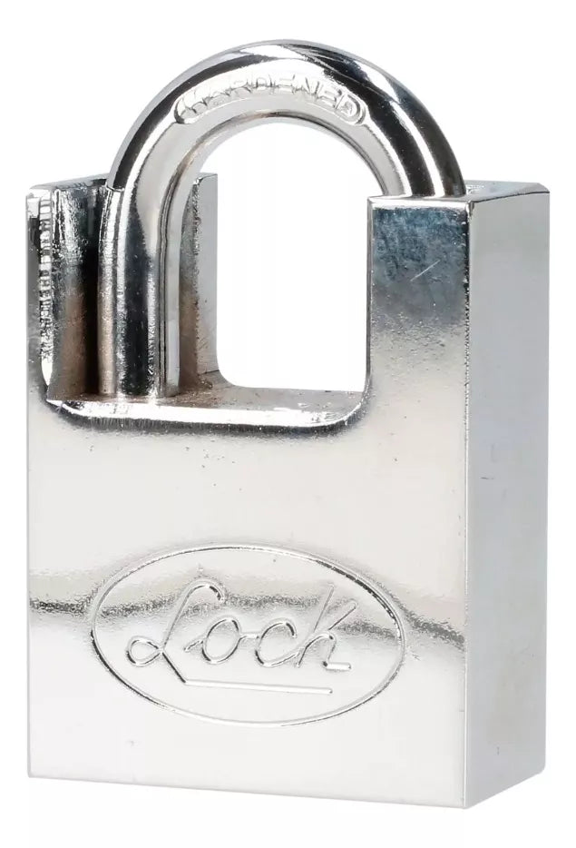 Candado Antipalanca Lock Doble Cerrojo 40 Mm Llave Disco