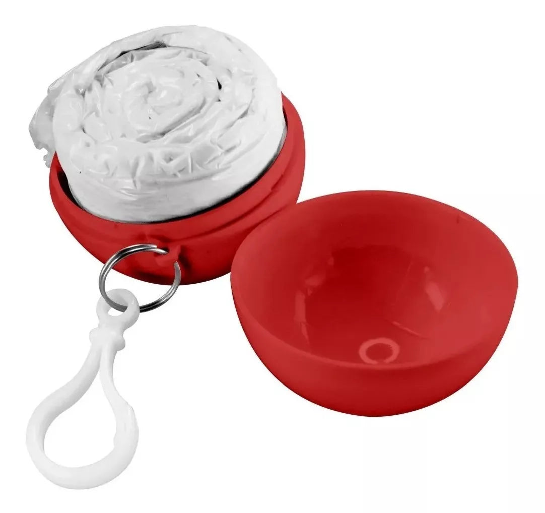 Impermeable Esfera Económico Llavero Promocional Portatil