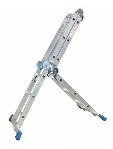 Escalera De Aluminio Multipropósito Peldaños 706756 Plateado