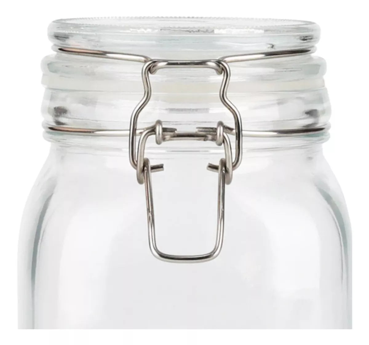 Envase Vidrio Hermético Alimentos Conservas Contenedor 1 Lt