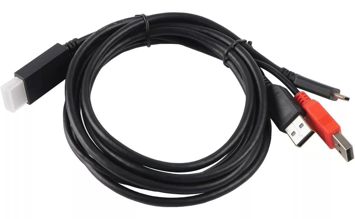 Cable Cargador Xp-pen Spe40 3en1 Tipo C Usb Tableta Artist