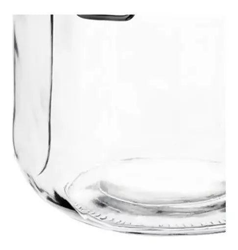 6 Frascos Hermetico Vidrio Contenedor Almacena Tapa Clip 1 L