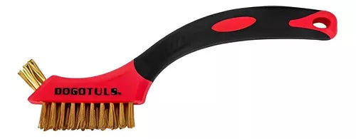 Cepillo Alambre Mini Laton Mango Antiderrapante Dogotuls