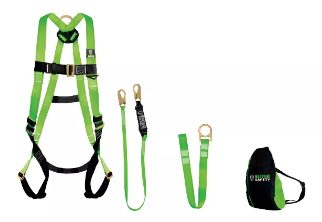 Kit Arnes Contracaidas Linea Vida Amortiguador Warthogsafety