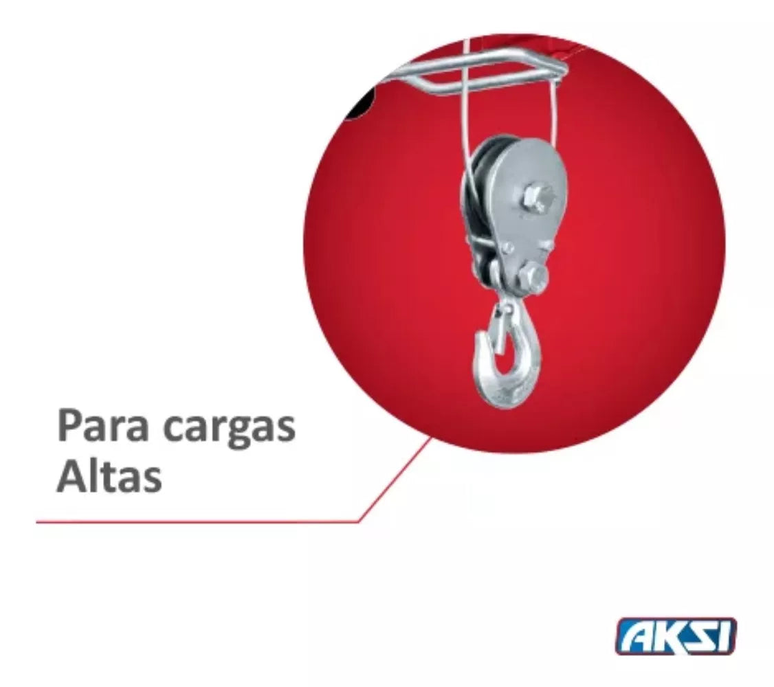 Polipasto Electrico Aksi Cap 300/600 Kgs Industrial