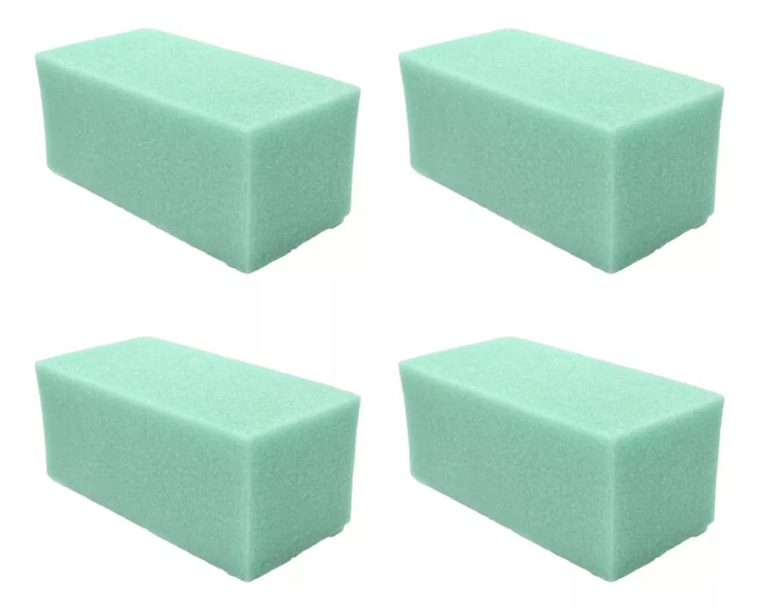 Pack 4 Espumas Floral Foam Confetti Arreglos Artificiales