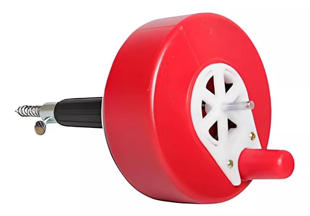 Destapacaño Rotativo 4.6m Dogotuls Entrada Taladro Rojo