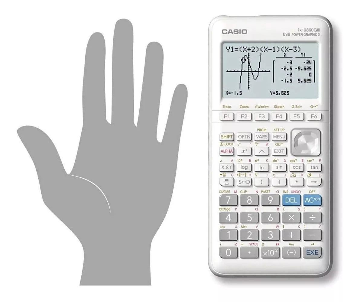 Calculadora Graficadora Casio Fx-9860giii Más 2900 Funciones