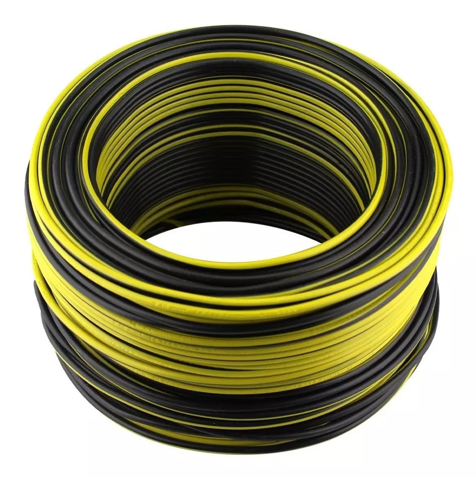 100 Metros Cable Ligero Keer Calibre 14 Awg Negro Antiflama