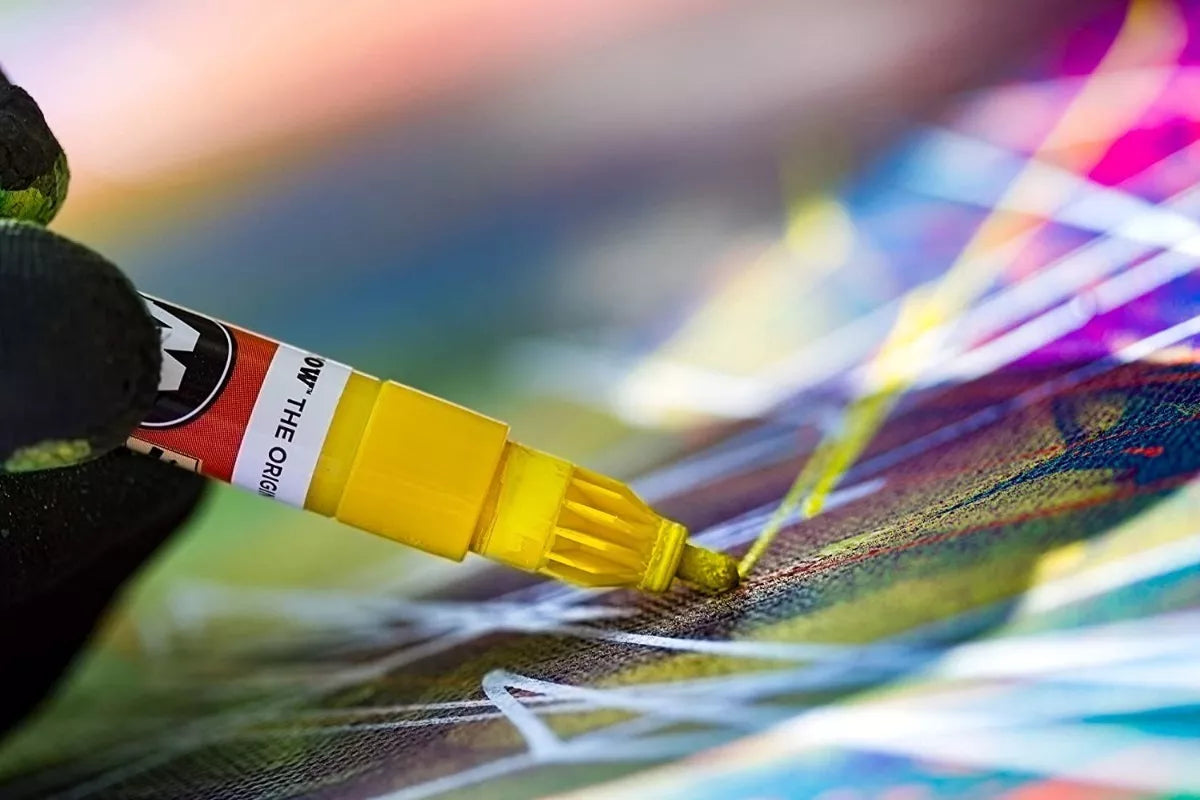 Set 6 Marcadores Molotow 2mm ONE4ALL Recargables Acrílico