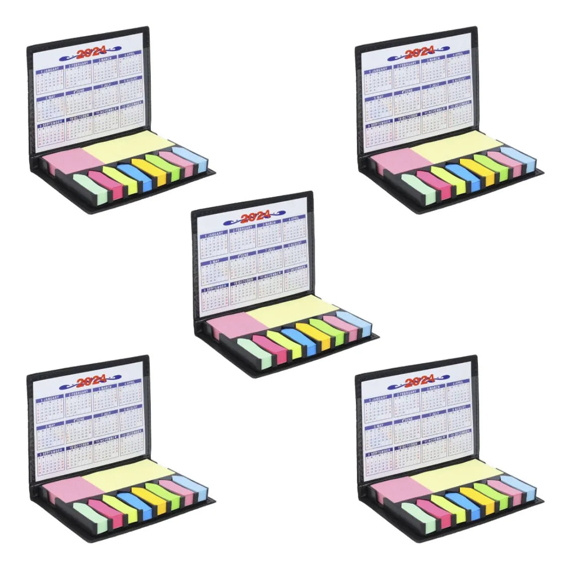 Pack 5 Estuche Notas Adhesivas For Promotional Curpiel