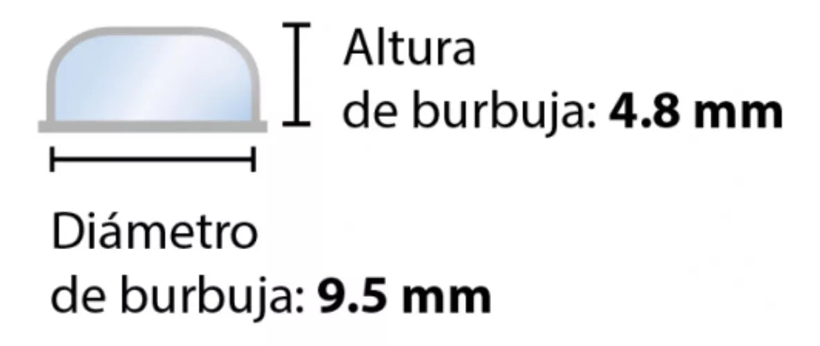 Rollo Poliburbuja 3/16 Natural Chica Burbutek 1.22x123m