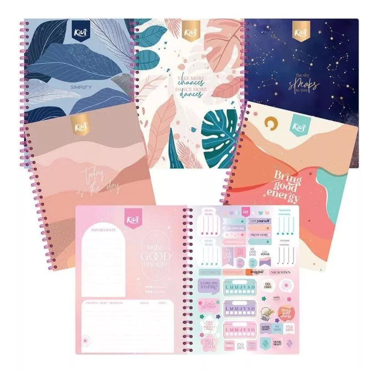 Libreta Cuaderno Norma Kiut Profesional 100 Hojas Rayas