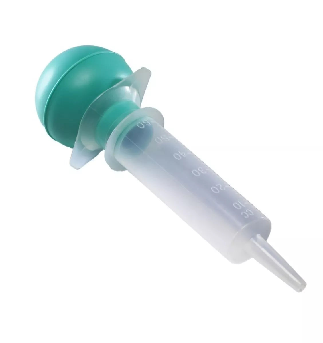 10 Jeringas Asepto Bulbo Flexible Esteril Graduada Amsino