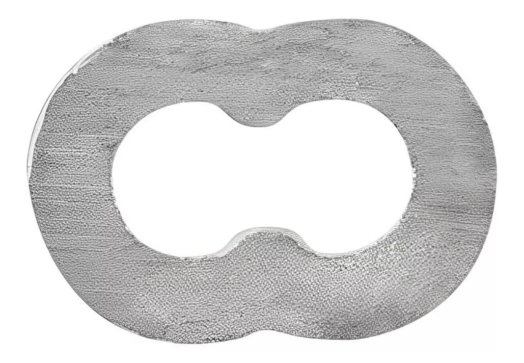 100 Pzs Casquillo Aluminio Doble 1/16 Dogotuls Cable Acero