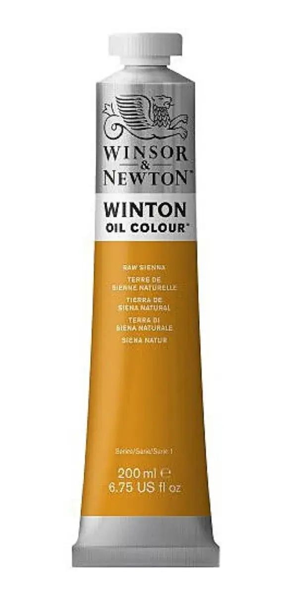 Pintura Oleo Winsor & Newton Winton 200ml Colores A Escoger Siena Natural No 34 - Winsor and Newton