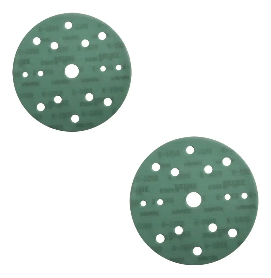2pz Disco Lija Super Bufflex Austromex 3292 Óxido Aluminio