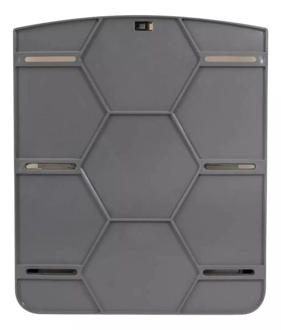 Dispensador Toalla Interdoblada Oval Blanco Largo - Oval - vista lateral