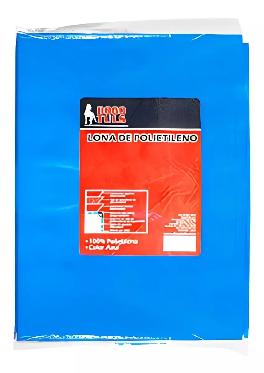 Lona Polietileno Azul 4m X 5m Dogotuls Multiusos Impermeable