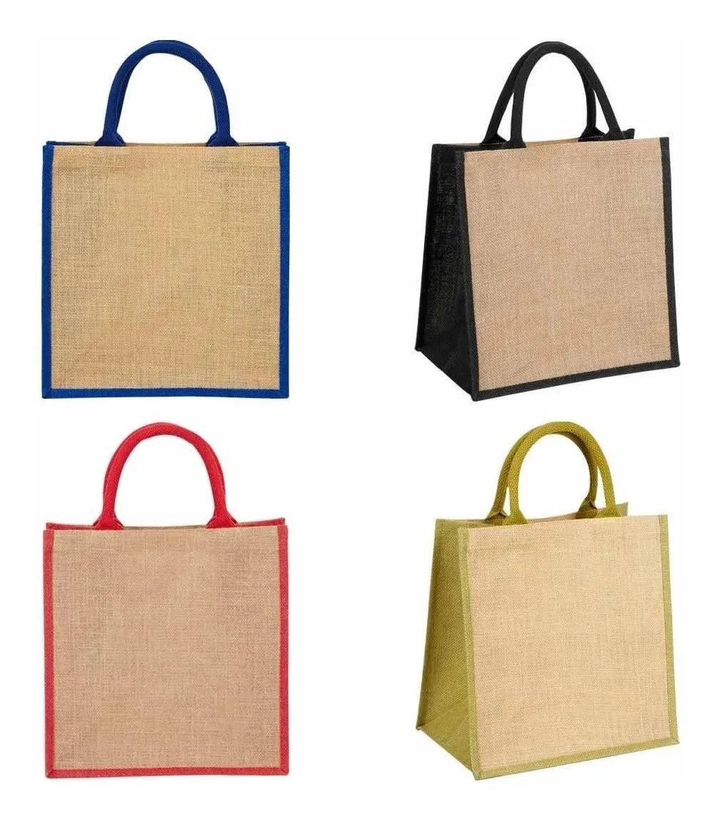 Bolsa De Yute Spring Interior Plastificado Super 30x30cm