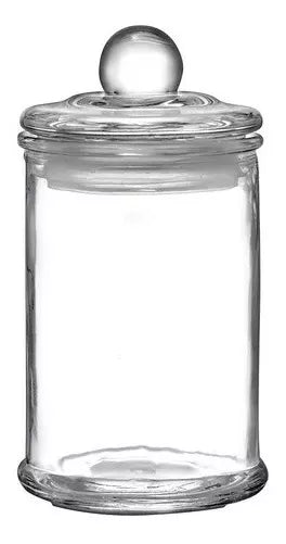 Set 6 Frascos Vidrio Almacenaje Brocalito Tapa Presion 150ml