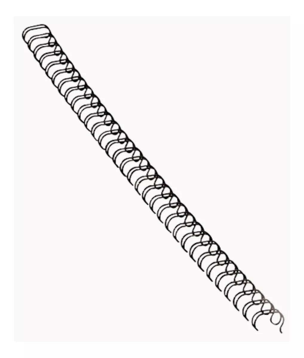 Anilla Fellowes Metálico Encuadernar 25 Pz Negro 100 Hojas