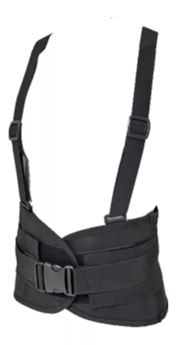Faja Seguridad Lumbar Tirantes Elasticos Ajustables Alyger