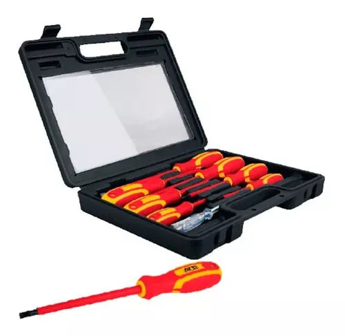 7pz Juego Desarmadores Dieléctricos Probador 1000v 114111