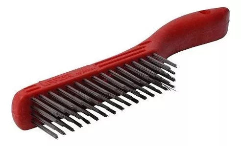 Cepillo Alambre Urrea Acero Inoxidable 4 X 16 Filas Pinceles